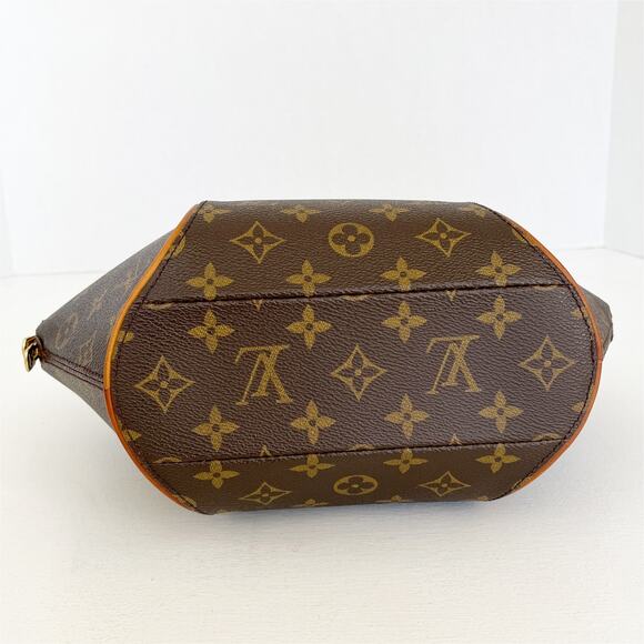 LOUIS VUITTON Monogram Ellipse PM Handbag Vintage LV Lock Key LV Dust Bag COA - Picture 11 of 15